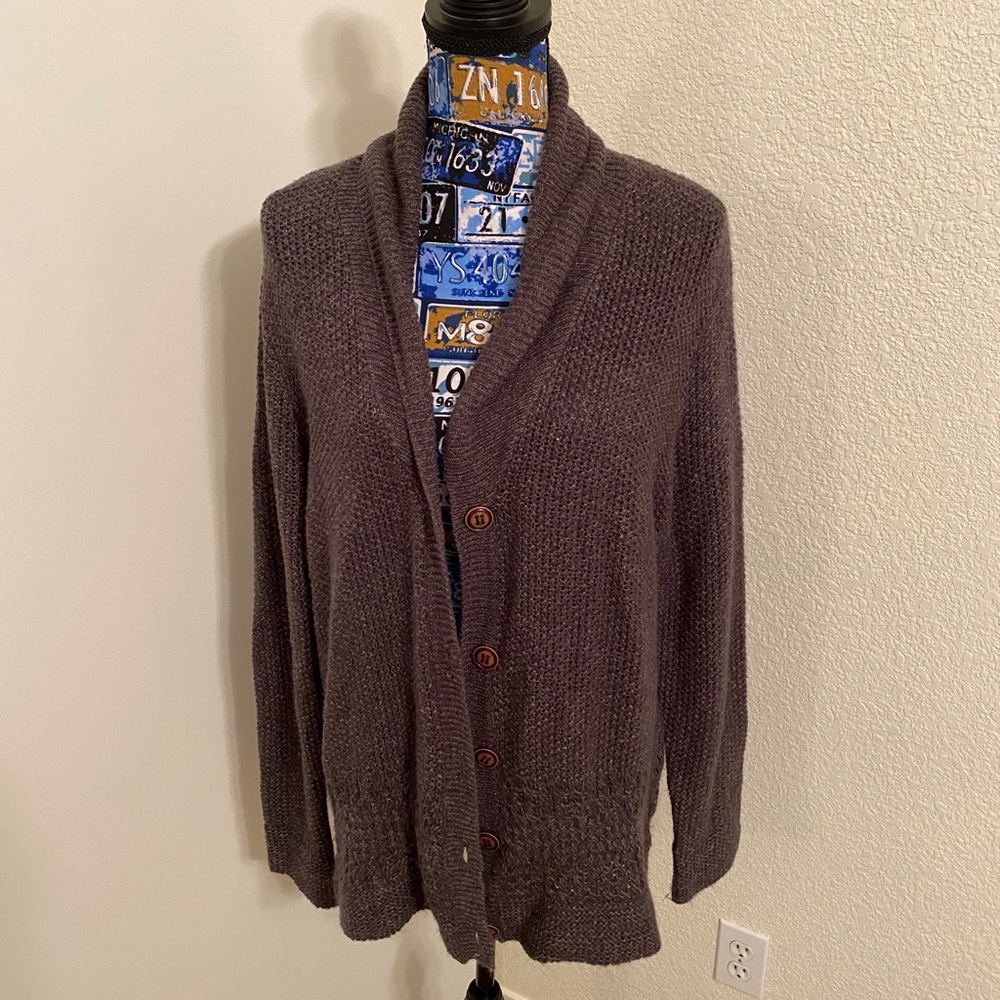 Faded Glory button up sweater